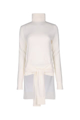 Women's Sweater White Wool