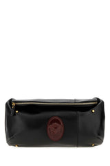 Men's Belt Bag Black Nappa Leather