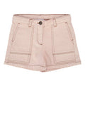 Boys' Emira Bermuda Pink Cotton Bermudas