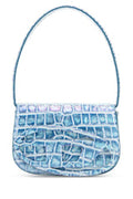 Women's Mano Shoulder Bag Blue Bovine Leather
