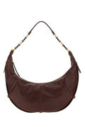 Women's Saharienne Shoulder Bag Brown Lamb
