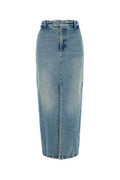 Women's Lula Skirt Blue Cotton