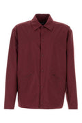 Men's Jacket Burgundy Nylon