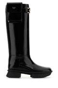 Women's Allacciate Boot Black Calfskin