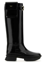 Women's Allacciate Boot Black Calfskin