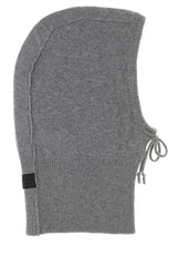 Women's Hat Wool Blend Balaclava Gray Nylon
