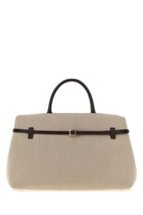 Women's Cambon Top Handle Bag Beige Fabric