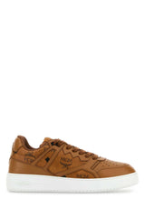 Men's Printed Canvas Terrain Sneakers Cognac