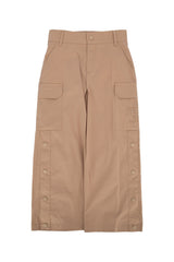 Boys' Multi-Pocket Cargo Pants Beige