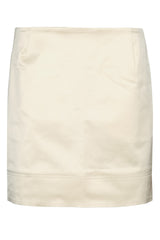 Women's Skirt Beige Crepe
