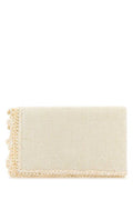 Women's Ivory Crochet Clutch Offwhite