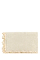 Women's Ivory Crochet Clutch Offwhite
