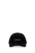 Men's Logo-Embroidered Cotton Baseball Cap Black Acrylic