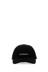 Men's Logo-Embroidered Cotton Baseball Cap Black Acrylic