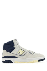 Unisex Multicolor Leather And Suede 650 Sneakers Seasalt