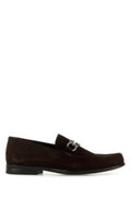Men's Suede Loafer Brown Calf