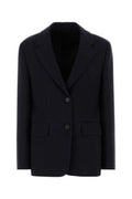 Women's Wool Blazer Navy Blazers