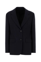 Women's Wool Blazer Navy Blazers
