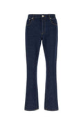 Men's Classic Denim Jeans Navy Cotton