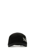 Men's Cotton Gabardine Baseball Cap Black