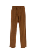 Men's Collection Trousers Brown Cotton