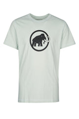 Mammut Core T-Shirt Men Classic Silversage 100.baumwolle (bio Baumwolle) T-shirts And Polos