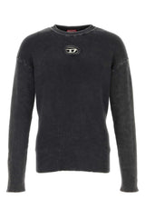 Men's Ribbed Cotton Sweater Black