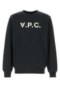 Men's Standard Sweatshirt Black Cotton Organic Sweater