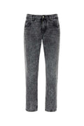 Men's Black Denim Jeans Varianteabbinata