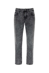 Men's Black Denim Jeans Varianteabbinata