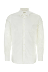 Men's Stretch Poplin Shirt White