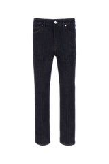 Men's Jeans Navy Cotton Elastane