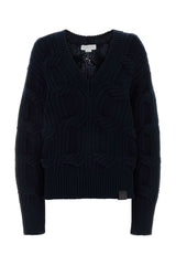 Women's Jumper Navy Wool