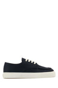 Men's Navy Blue Leather Sneakers Baltico