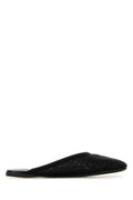 Women's Mesh Slipper Black Fabric