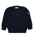 Boys' Crew Neck Navyblue Sweater Cotton