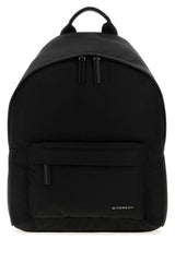Men's Essential U Backpack Black Nylon