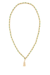 Women's Embellished Crochet Necklace 0355 Cotton Necklaces