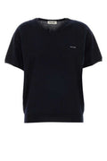 Women's Virgin Wool Sweater Navy