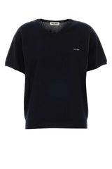 Women's Virgin Wool Sweater Navy
