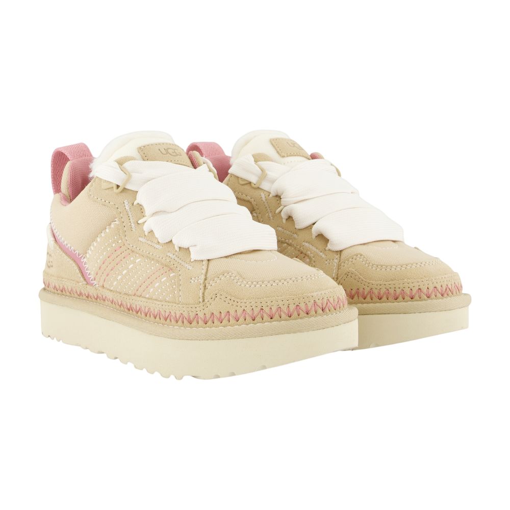 UGG Lowmel Meadow Sneaker — Beige