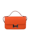 Hermès Constance Elan 25 Shoulder Bag — Orange