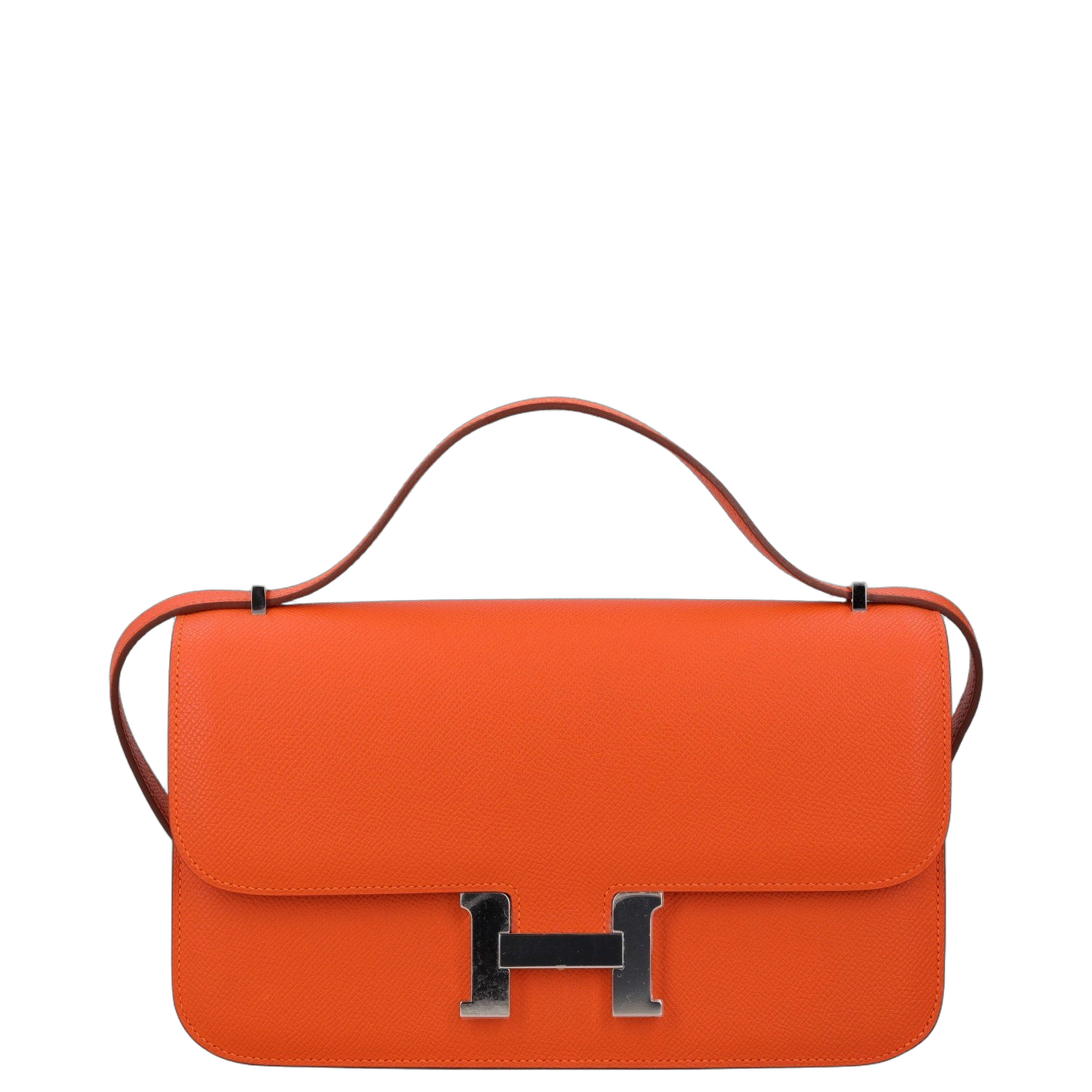 Hermès Constance Elan 25 Shoulder Bag — Orange