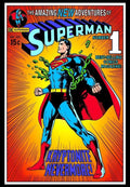 DC Comics Steel Covers Dibón metálico DC Superman Comics Vol. 1 #233 1971 17 x 26 cm