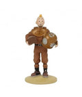 Figura de colección resina Tintín con traje de buzo 12cm