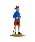 Figura de colección de resina Tintin escocés 13cm