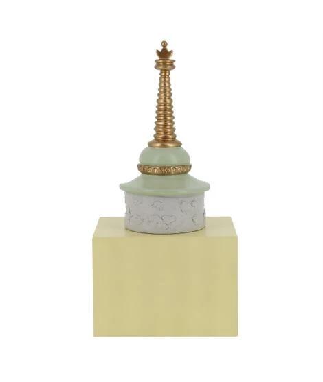TINTIN RESINA - TORRE CHORTEN - COL. MUSEO IMAGINARIO 28CM