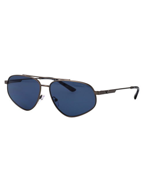 0ea2156 300380 Gunmetal Opaco Metal Sunglasses
