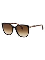 Lo612s 10 Black/havana Injected Sunglasses