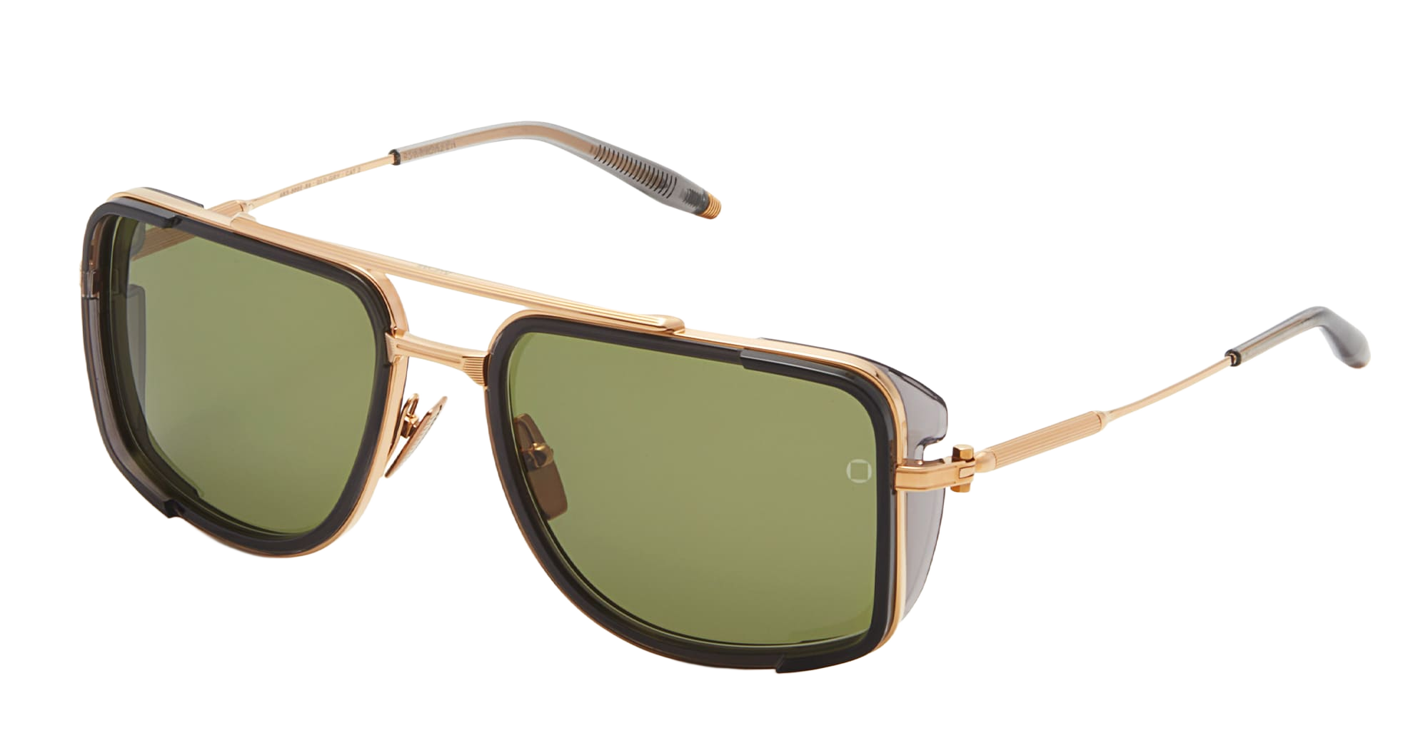 Stargazer - Gold Dark Grey Crystal Nd Acetate Sunglasses